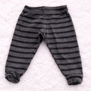 Striped Gray Baby Pants
